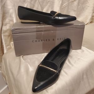 SOLD Charles & Keith pointed toe loafer